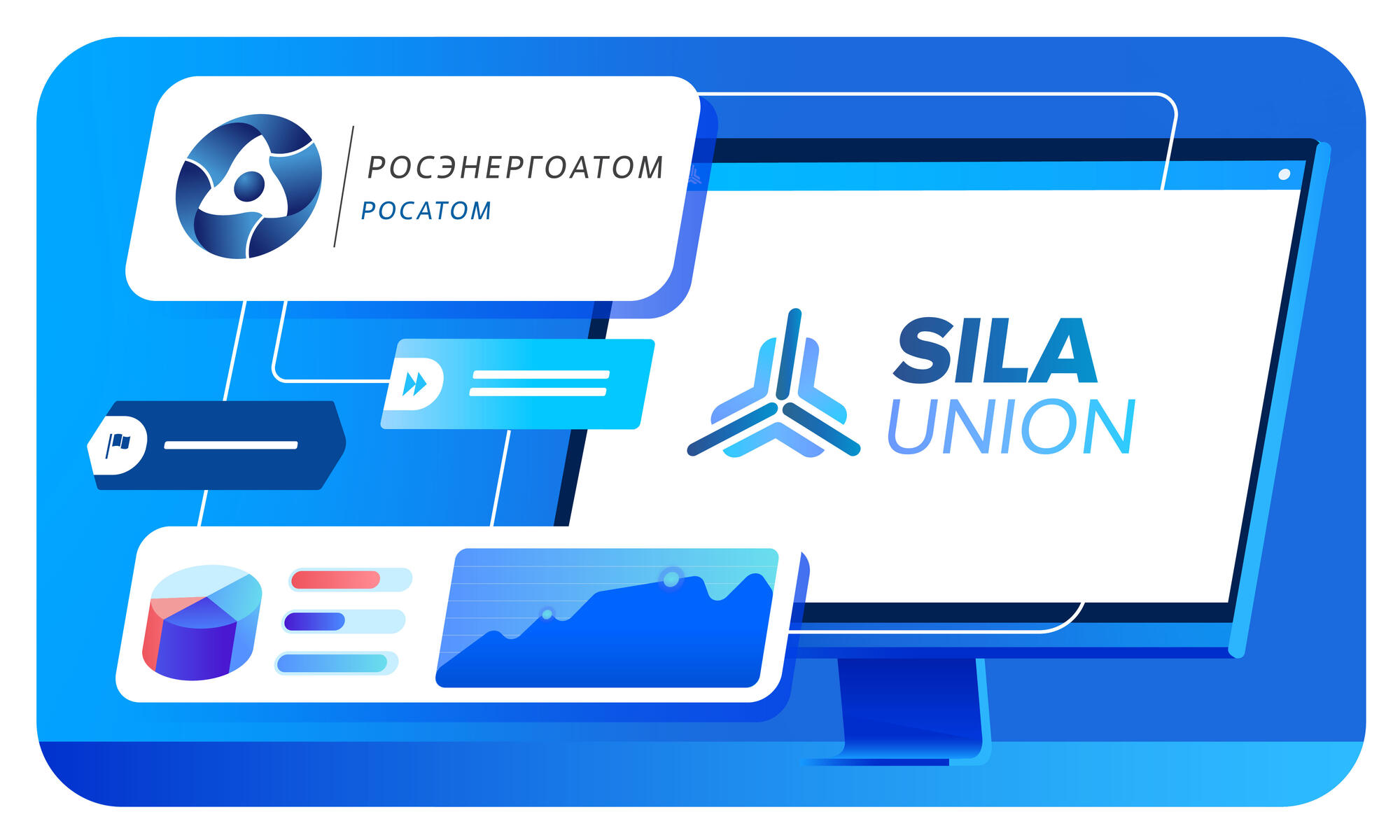 Implementation of a corporate architecture modeling system based on SILA Union at Rosenergoatom